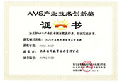 AVS十五周年單位突出貢獻獎20170318